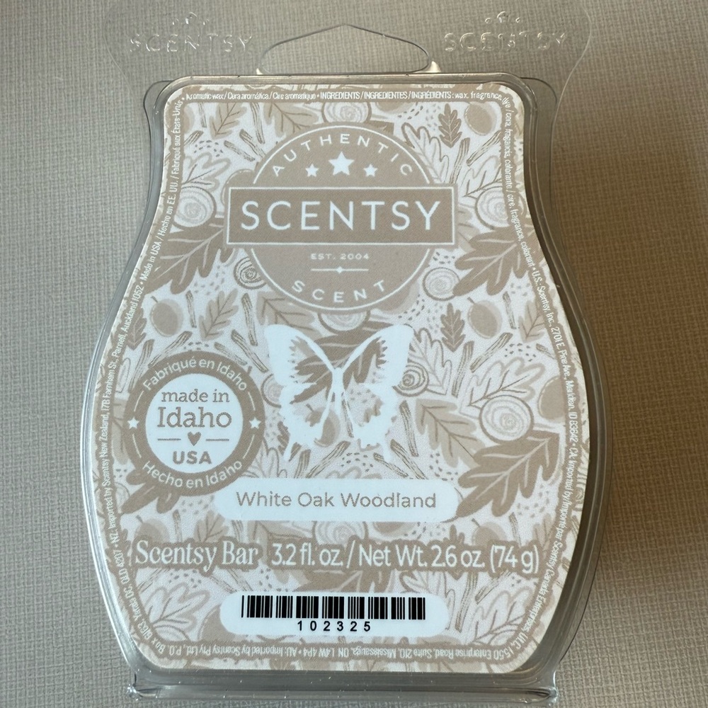White Oak Woodland Scentsy Bar